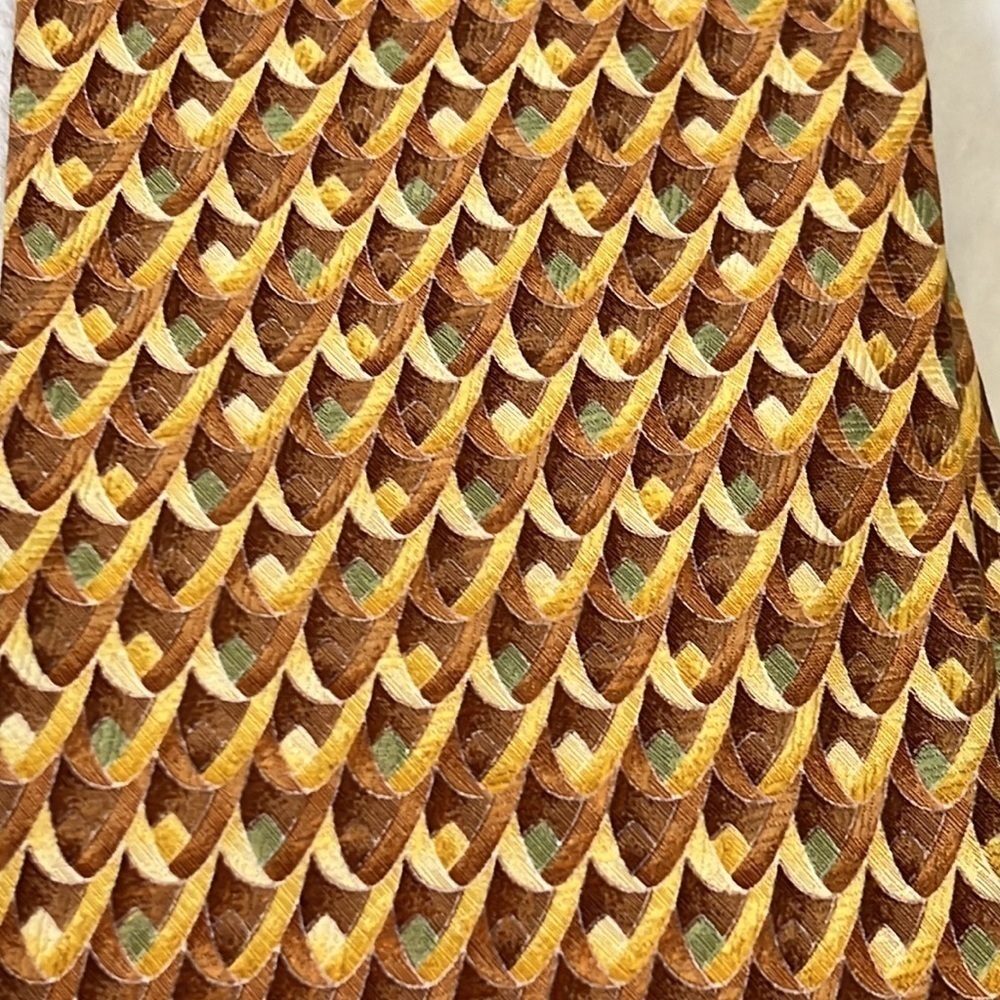 Ermengildo Zegna made in Italy silk tie exclusive design - Picture 3 of 11